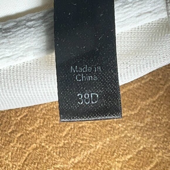 Soma Intimates Demi Bra 38D Underwire Light padded Mesh Overlay Sequins White - Picture 7 of 9